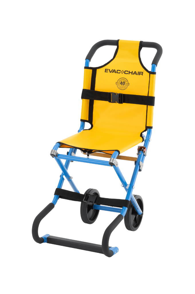 Evacuation chair for stairs